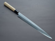 Hitohira - Togashi - White #2 - Yanagiba - 330mm - Magnolia Handle (D-Shaped) - Saya