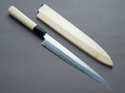 Hitohira - Togashi - White #2 - Yanagiba - 240mm - D-Shaped Magnolia Handle