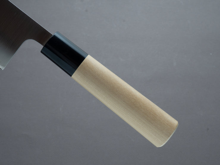 Hitohira - Futana - Stainless - Migaki - 165mm Nakiri - D-Shape Magnolia Handle