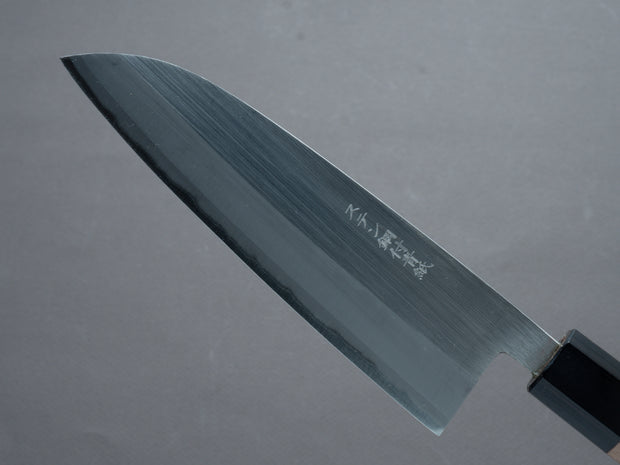 Hitohira - Harima Forged - Stainless Clad - Blue #2 - Migaki - Santoku - 165mm - Walnut Handle