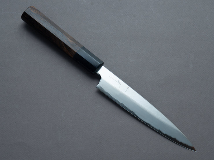 Hitohira - Togashi - Blue #1 Stainless Clad - 165mm Petty - Ziricote Handle