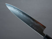 Tetsujin - Ukiba - Silver #3 - 240mm Gyuto - Taihei Makassar Ebony Handle