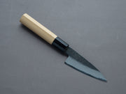 Hitohira - Hinode - Nashiji - White #2 - Paring 90mm - Magnolia Handle (D-Shape)