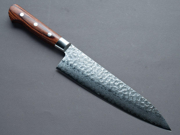 Hitohira - Imojiya ST - Tsuchime Damascus - Gyuto 210mm - Western Handle