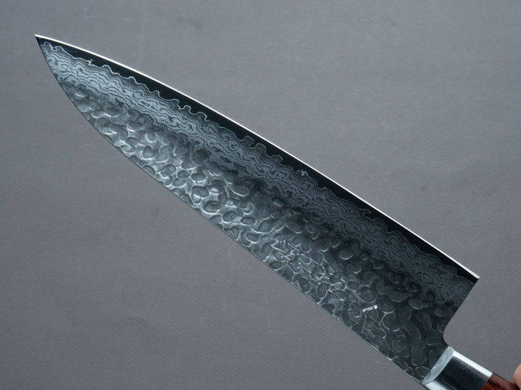 Hitohira - Imojiya ST - Tsuchime Damascus - Gyuto 210mm - Western Handle