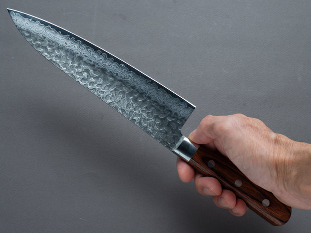 Hitohira - Imojiya ST - Tsuchime Damascus - Gyuto 210mm - Western Handle