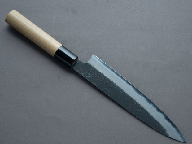 Hitohira - Hinode - White #2 - Nashiji - Petty - 195mm - Magnolia Handle (Oval)