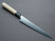 Hitohira - Ashi - White #2 - Sujihiki 240mm - Magnolia Handle