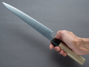 Hitohira - Ashi - White #2 - Sujihiki 240mm - Magnolia Handle