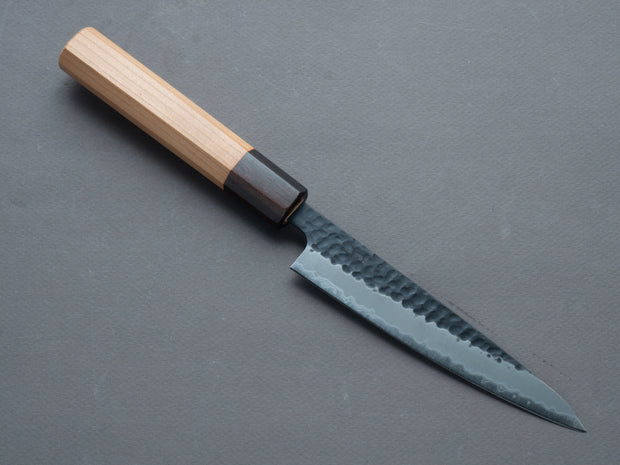 Hitohira - Futana - SB - Kurouchi Tsuchime - Petty 135mm - Cherrywood Handle