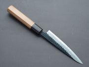 Hitohira - Futana - SB - Kurouchi Tsuchime - Petty 135mm - Cherrywood Handle