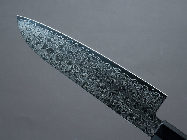 Hitohira - HG - Damascus - Santoku - 180mm - Walnut Handle