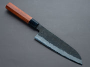 Hitohira - Hinode - Nashiji - White #2 - Santoku 180mm - Quince Handle