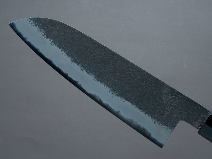 Hitohira - Hinode - Nashiji - White #2 - Santoku 180mm - Quince Handle