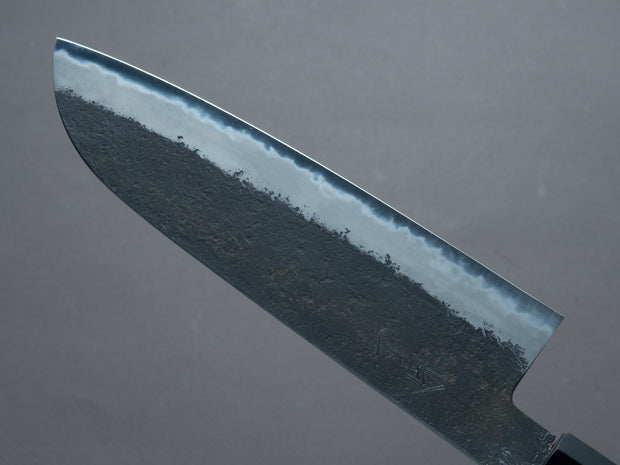 Hitohira - Hinode - Nashiji - White #2 - Santoku 180mm - Quince Handle