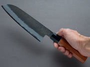 Hitohira - Hinode - Nashiji - White #2 - Santoku 180mm - Quince Handle