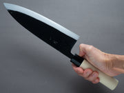 Hitohira - Kurouchi - White #2 - Shakekiri - 240mm - Poplar Handle