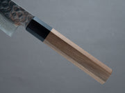 Hitohira - HG - Tsuchime - Damascus - Gyuto - 180mm - Walnut Handle