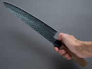 Hitohira - HG - Tsuchime Damascus - Gyuto - 240mm - Walnut Handle