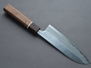 Hitohira - YG - Nashiji - White #2 - Santoku 165mm - Walnut Handle (Ziricote Ferrule)