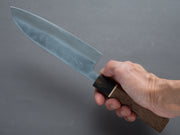 Hitohira - YG - Nashiji - White #2 - Santoku 165mm - Walnut Handle (Ziricote Ferrule)