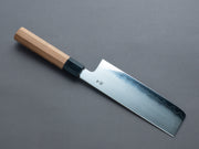 Tetsujin - Silver #3 - Kasumi - Nakiri 180mm - Yakusugi Cedar Handle