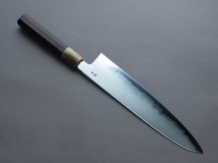 Tetsujin - Silver #3 - Kasumi - Gyuto - 270mm - Taihei Makassar Ebony Handle