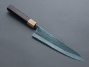 Hitohira - TD - Blue #2 - Stainless Clad - Kurouchi - Gyuto 210mm - Wenge Handle