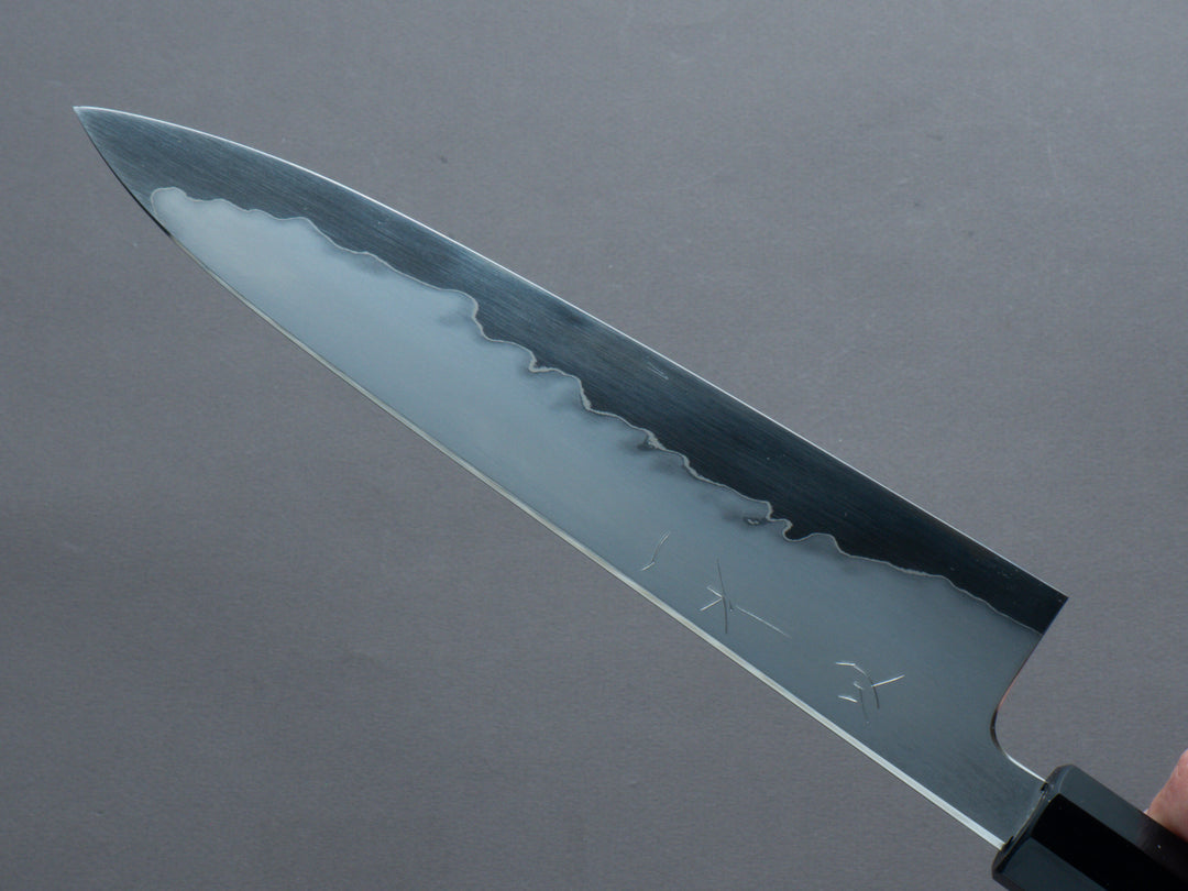 Hitohira - Tanaka x Izo - Blue #1 - Stainless Clad - Gyuto - 210mm