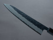 Hitohira - Futana - Blue Super - Kurouchi - Gyuto - 210mm - Jindai Elm Handle