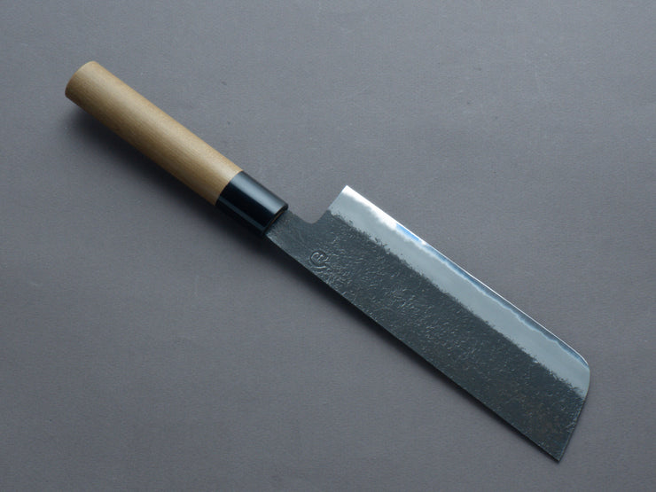 Hitohira - Hinode - Nashiji - White #2 - Nakiri - 165mm - Magnolia Handle (D-Shape)