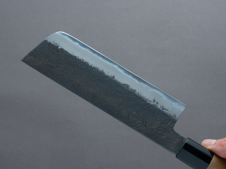 Hitohira - Hinode - Nashiji - White #2 - Nakiri - 165mm - Magnolia Handle (D-Shape)