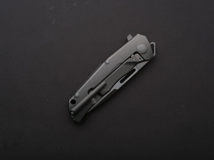 LionSTEEL - Folding Knife - Q4TTRO - Frame Lock - Magnacut - 84mm - Carbon Fiber