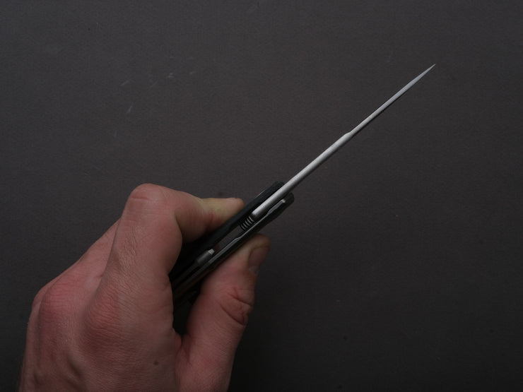 LionSTEEL - Folding Knife - Q4TTRO - Frame Lock - Magnacut - 84mm - Carbon Fiber