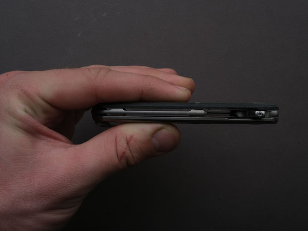 LionSTEEL - Folding Knife - Q4TTRO - Frame Lock - Magnacut - 84mm - Carbon Fiber