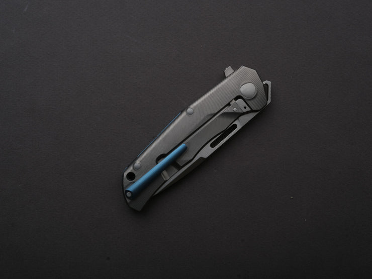 LionSTEEL - Folding Knife - Q4TTRO - Frame Lock - Magnacut - 84mm - Titanium