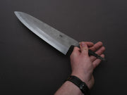 Sakai Kikumori - Kikumori x Strata Custom - Tanaka - Blue Super - Nashiji - 255mm Gyuto - No Handle - Signed Tang