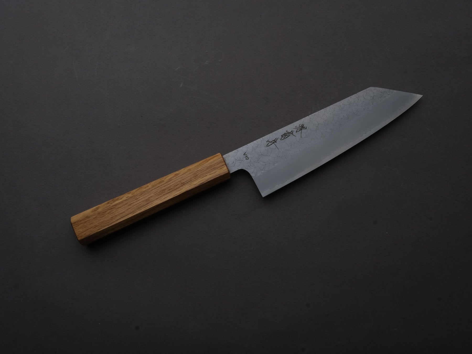 Sakai Kikumori - TS10 - VG10 - Tsuchime - Bunka - 165mm - Oak