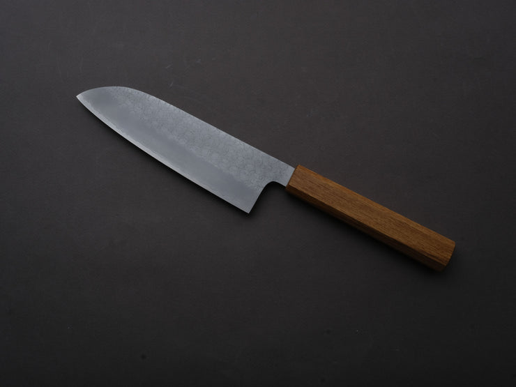 Sakai Kikumori - TS10 - VG10 - Tsuchime - Santoku - 165mm - Oak Handle