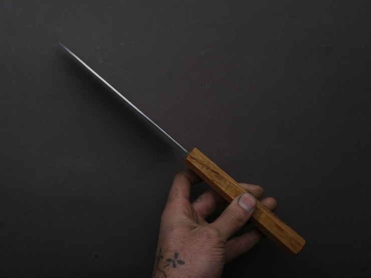 Sakai Kikumori - TS10 - VG10 - Tsuchime - Santoku - 165mm - Oak Handle