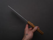 Sakai Kikumori - TS10 - VG10 - Tsuchime - Nakiri - 165mm - Oak Handle