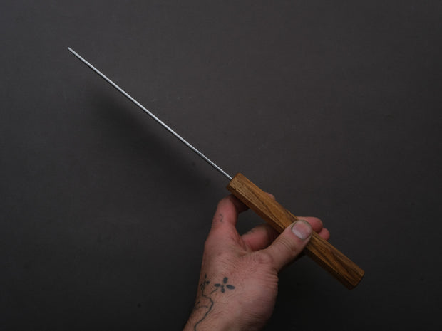 Sakai Kikumori - TS10 - VG10 - Tsuchime - Nakiri - 165mm - Oak Handle