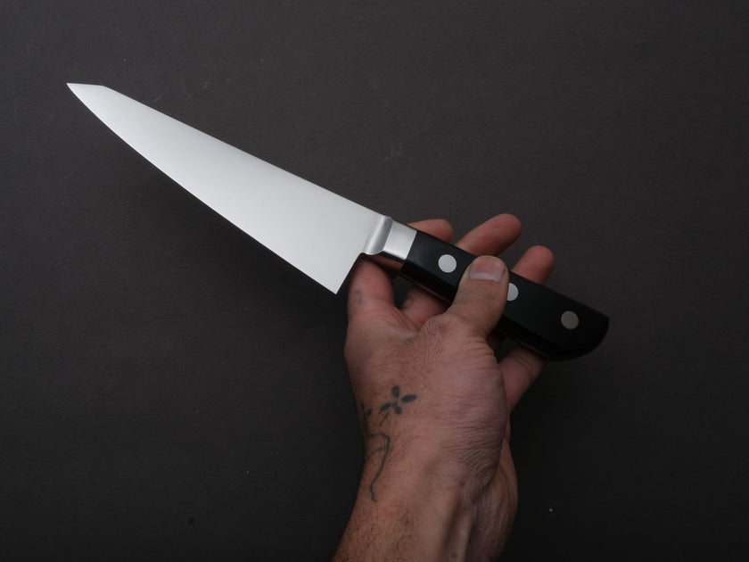 Morihei - Hisamoto - INOX - Honesuki Kaku - 150mm - Pakka Western – Strata