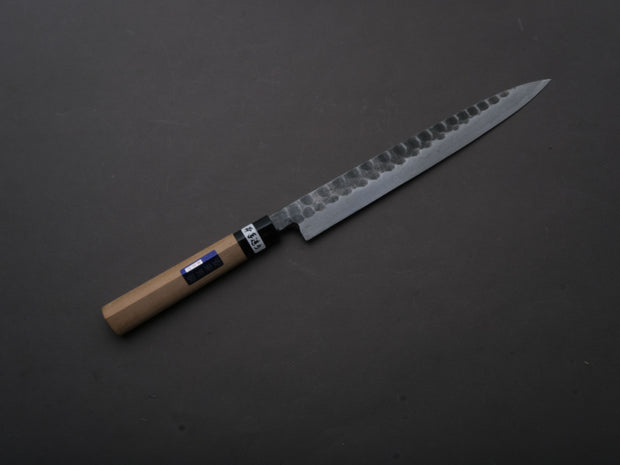 Hitohira - Blue #2 - Kurouchi - Yanagiba - 240mm - Poplar Handle