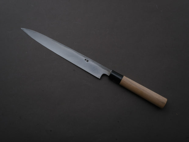 Hitohira - Blue #2 - Kurouchi - Yanagiba - 240mm - Poplar Handle