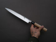 Hitohira - Blue #2 - Kurouchi - Yanagiba - 240mm - Poplar Handle
