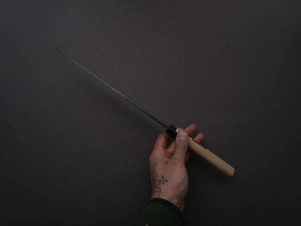Hitohira - Blue #2 - Kurouchi - Yanagiba - 240mm - Poplar Handle