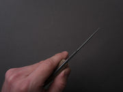 lionSTEEL - Fixed Blade - H2 - M390 - 75mm - Natural Micarda - Kydex Sheath