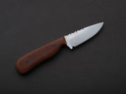 **Jordan Kepler - Fixed Blade - Small Ridge Runner - 80CrV2 - Satin - 2.75" - Brown Micarta Handle