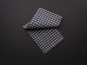 Fog Linen - Linen Kitchen Cloth - "Simone" - Purple + Beige Check